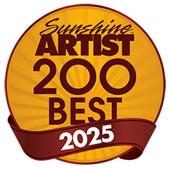 Sunshine Artist 200 Best 2025 badge